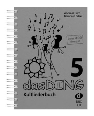 Das Ding 5, Kultliederbuch mit 400 Titeln
