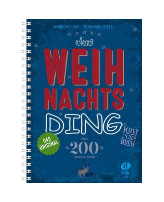 Das Weihnachts-Ding mit Noten, Cover, Verlag Musikverlag Dux
