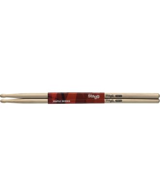 Ahorn Sticks, 7A, Holztip, 1 Paar Drumsticks, Schlagzeugstöcke