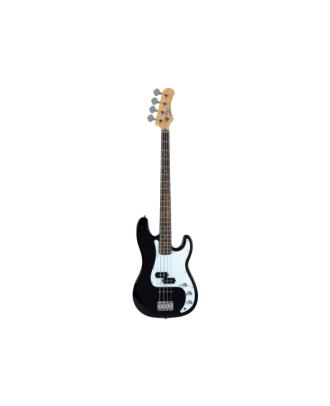 E-Bass Gitarre EKO VPJ-280 in schwarz
