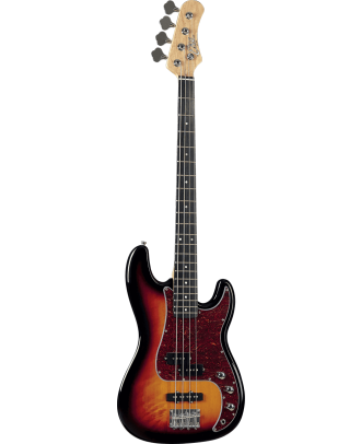E-Bass Gitarre EKO VPJ280 Sunburst
