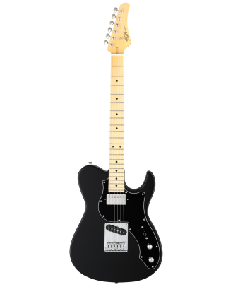 FGN E-Gitarre Boundary Iliad in Schwarz mit Humbucker und Singlecoil