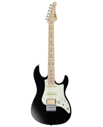 FGN E-Gitarre Boundary Odyssey in Schwarz