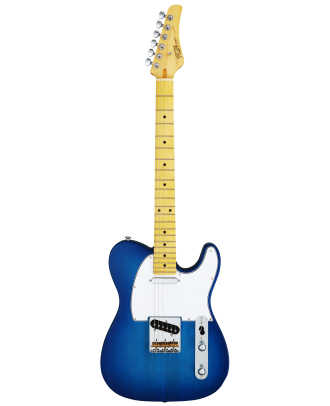 FGN E-Gitarre Boundary TL in Transparent Blue Sunburst