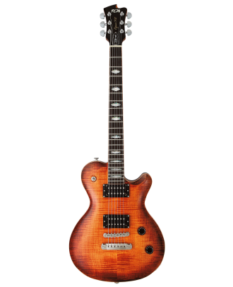 FGN E-Gitarre Expert Flame Flamed Top in Vintage Violin