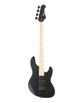 FGN E-Bass J-Standard Mighty Jazz Dark Evo in Open Pore Black