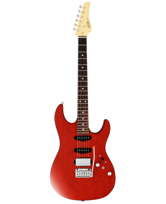 FGN E-Gitarre J-Standard Odyssey DU in Mandarin Orange Flat kaufen bei Pianelli Music Store, Ansicht: frontal
