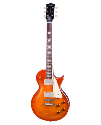 FGN E-Gitarre Neo Classic LS10 in Faded Cherry Burst