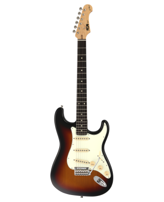 FGN E-Gitarre Neo Classic ST100 in 3Tone Sunburst