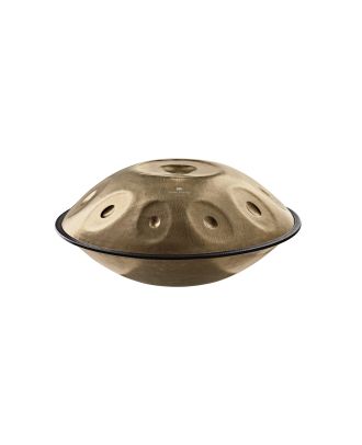 MEINL Sensory Handpan Edelstahl D Kurd 10 Töne 440 Hz, Gold
