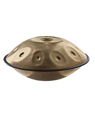 MEINL Sensory Handpan Edelstahl D Amara 10 Töne 440 Hz, Gold