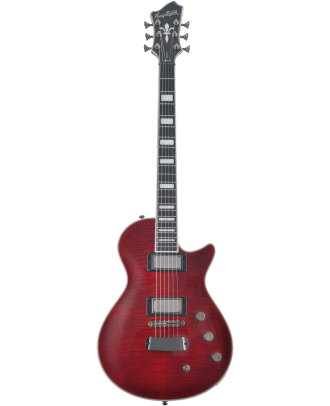 HAGSTROM E-Gitarre Ultra Max Special in Amaryllis Flame