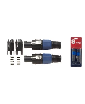 Mannliche lautsprecher stecker - 2 Stück