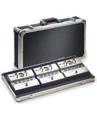 ABS Koffer für Gitarrenbodeneffekte, 255 x 500 x 90 mm