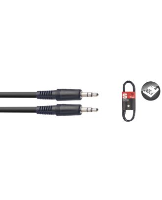 Deluxe Audiokabel - Stereo mini-klinke/Stereo mini-klinke - 3 Meter