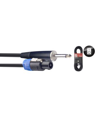 Standard Lautsprecherkabel - Speakonstecker/ Klinke SSP10SP15