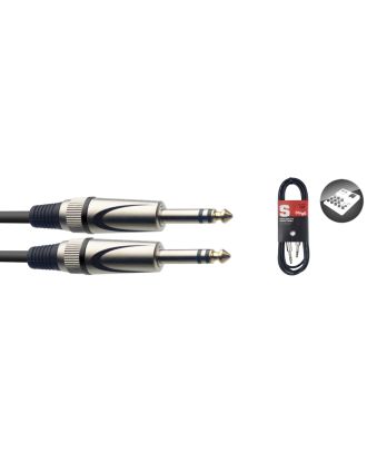 Deluxe Audiokabel, Stereoklinke/Stereoklinke, 6m