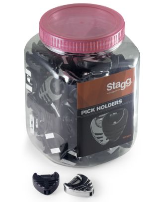 PICK HOLDER BOX-100PCS/BK+CHR.