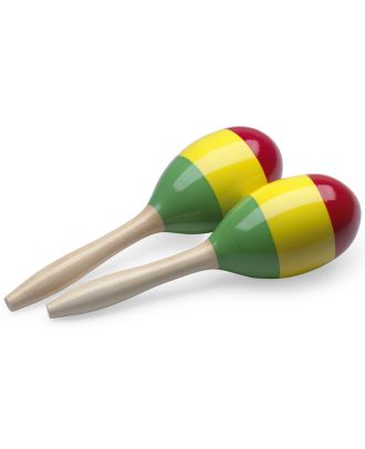 Holz Maracas, Reggae, (Paar), oval