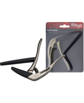 Flacher "Trigger"-Kapodaster für Konzert-Gitarre, Beige