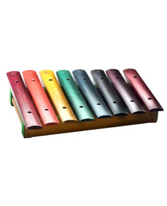 Xylophon, 8 Holz - Klangplatten, inkl. 2 Schlegel