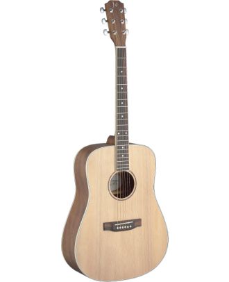Akustikgitarre mit massiver Fichtendecke, Dreadnought-Modell