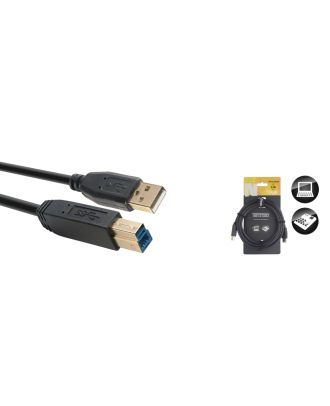 N-Serie USB 3.0 Kabel - 3m - schwarz