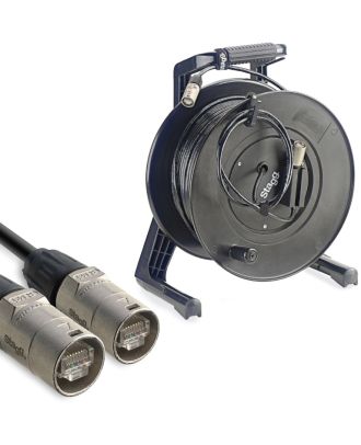 X-Serie CAT6 SFTP EtherCON Kabel auf Kabeltrommel 75m