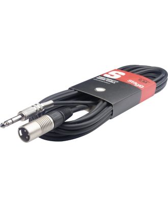 6M/20F AUDIO CABLE ST PLG-XLRm