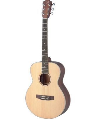Asyla Serie, Travel-Akustikgitarre m.massiv.Fichtendecke, Auditorium-Modell