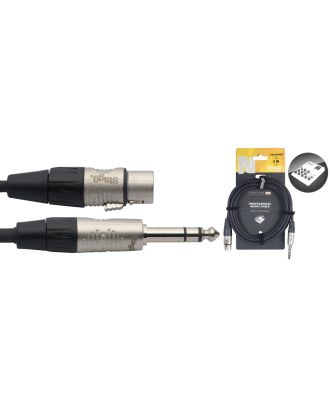 3M/10FT AUDIO STER.PLG-XLRf DL