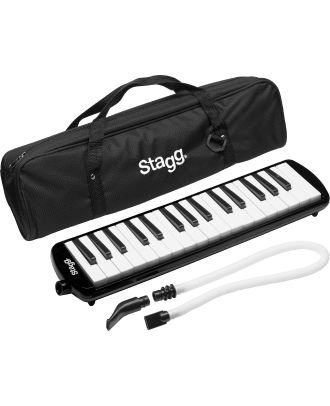 Melodica, schwarz, 32 Tasten