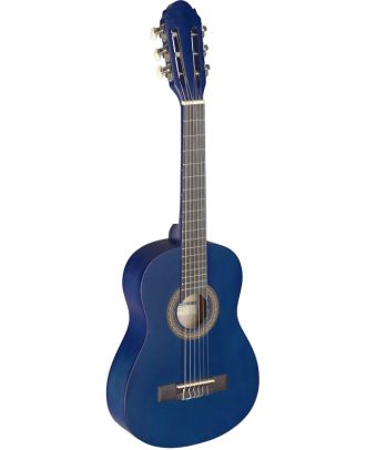 1/4 klassik-Gitarre blau matt