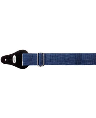 Gitarrengurt, 5 cm breit, blau