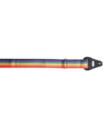 Gitarrengurt Nylon mit Metallschnalle um d. Länge einzustellen