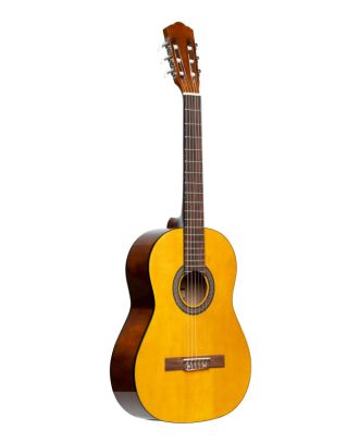 1/2 klassische Gitarre mit Lindendecke, naturfarben