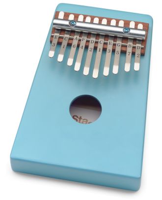 Kinder Kalimba mit 10 Zungen, Blau
