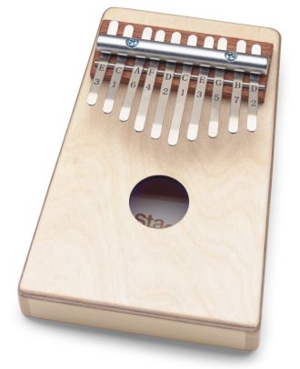 Kinder Kalimba mit 10 Zungen, Natur