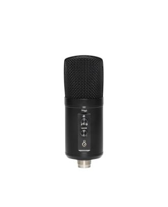USB-Mikrofon in Nierencharakteristik, Metallfinish