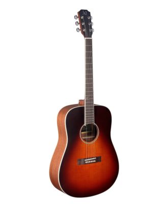 4/4 Akustik Dreadnought Gitarre Decke Zeder massiv, Ezra Serie