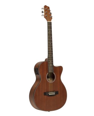 Elektro-akustische Auditorium Gitarre mit Cutaway