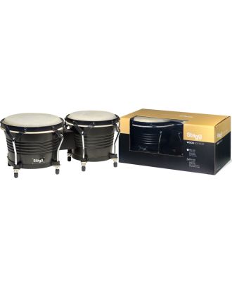7.5" and 6.5" Schwarz Latin Holz Bongos