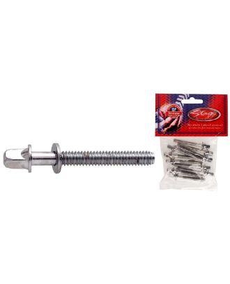Spannschraube für Tom oder Snaredrum (10 St.) - 7/32 US x 42 mm.