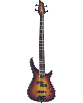 4-saitige "Fusion" E-Bassgitarre, Stagg, Farbe Sunburst, BC300-SB