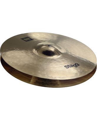 14" Brilliant medium HiHat - doppelt gehämmert