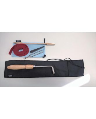 Klavier Stimmset, Stimmhammer, Keile, Filz, Stimmgabel, Tuning set
