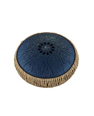MEINL Medium Octave Steel Tongue Drum, C Moll, 8 Töne, Marineblau
