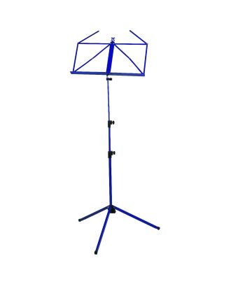 Notenständer, blau, Notenpult, verstellbar, stabil