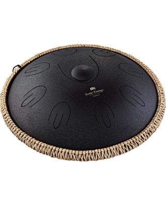 MEINL Octave Steel Tongue Drum, Schwarz, D Kurd, 9 Töne,