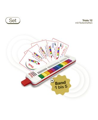 Pianelli Seydel Triola 12 Set mit Notenheften